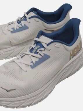 Hoka One One M Arahi 7 Men's Size 13D 1147850 FTG white frost gold CLEAN